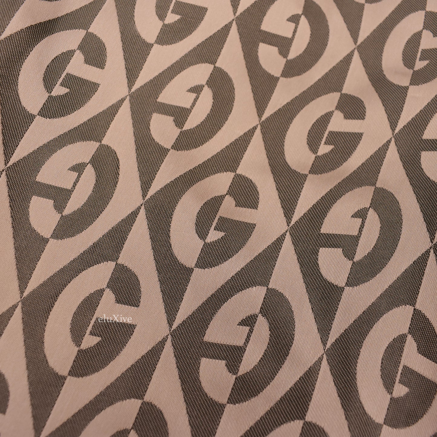 Gucci - Rhombus Monogram Woven Web Stripe Shorts