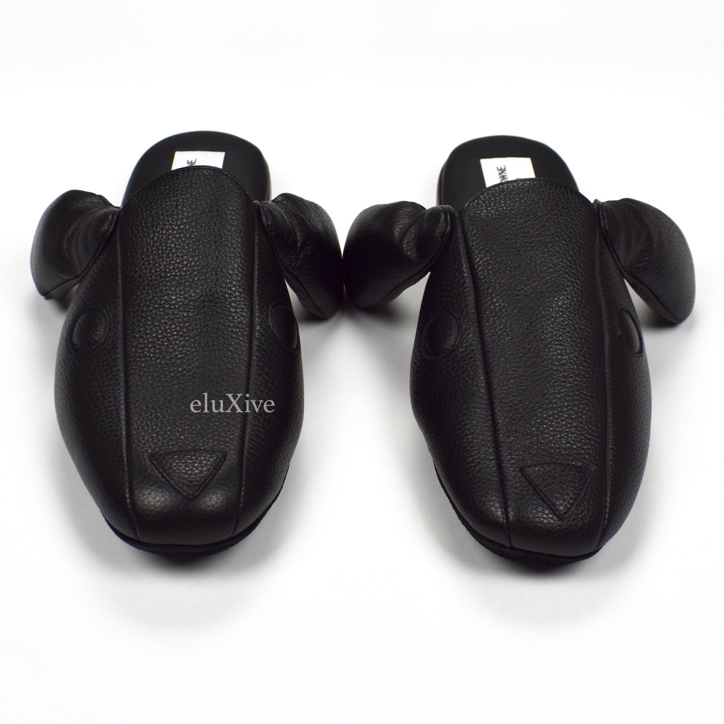 Thom Browne - Black Leather 'Hector' Dog Slippers