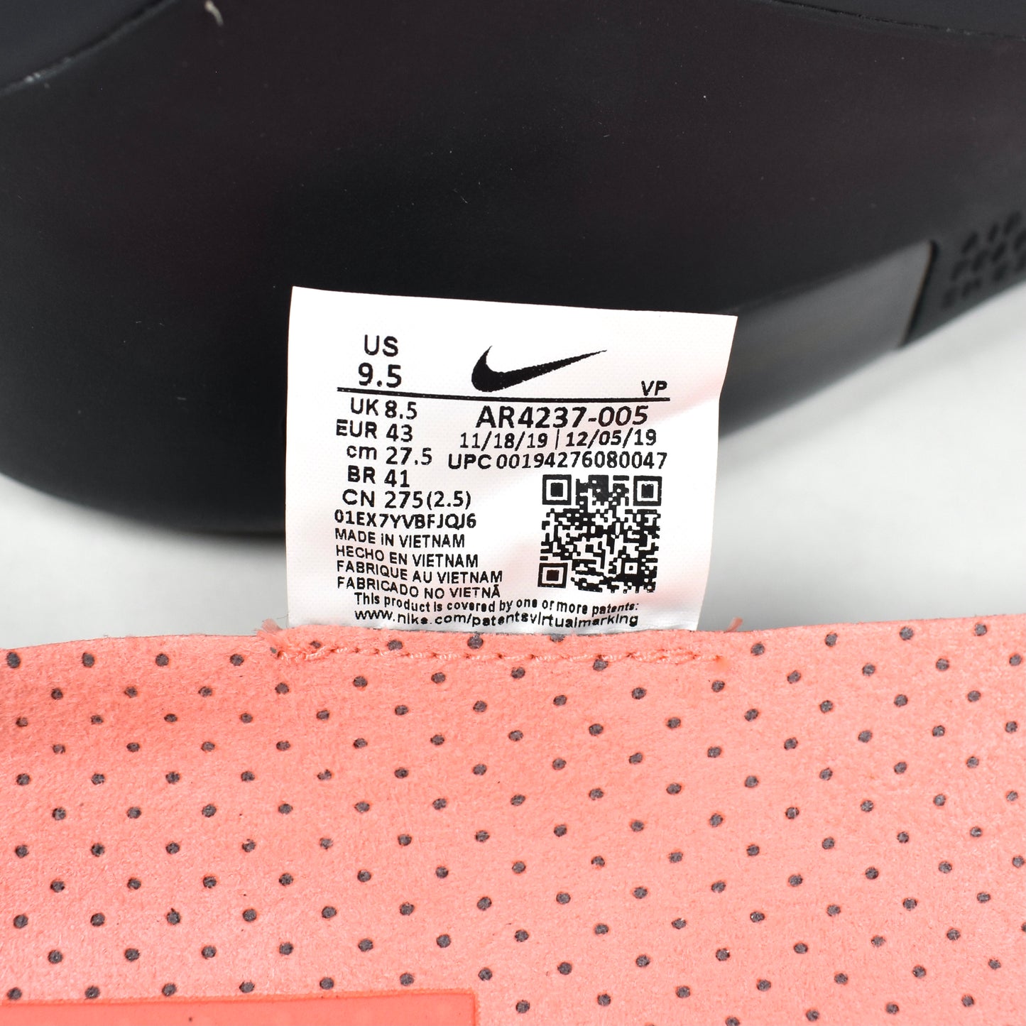 Nike x FOG - Air Fear of God 1 Triple Black