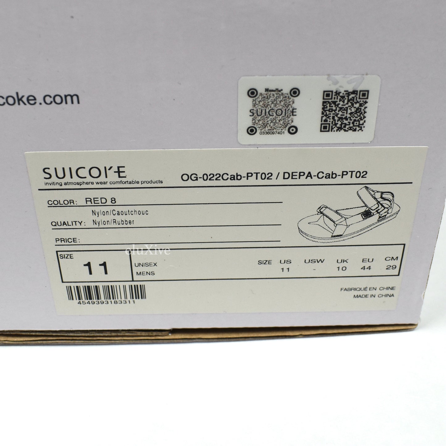 Suicoke - Depa Cab Strap Sandals (Red Bandana Paisley)