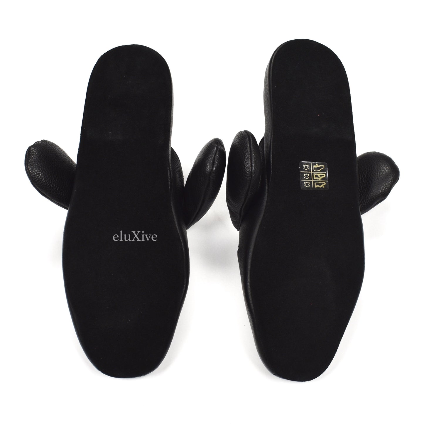 Thom Browne - Black Leather 'Hector' Dog Slippers