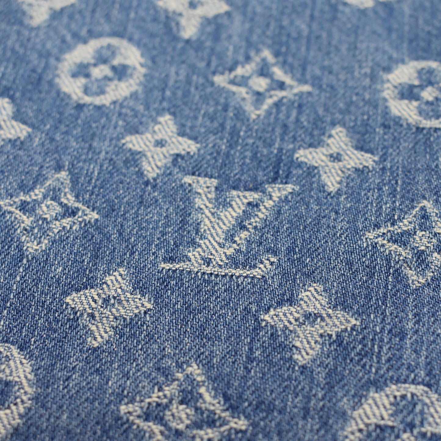 Louis Vuitton x Supreme - Monogram Denim Blue Jeans