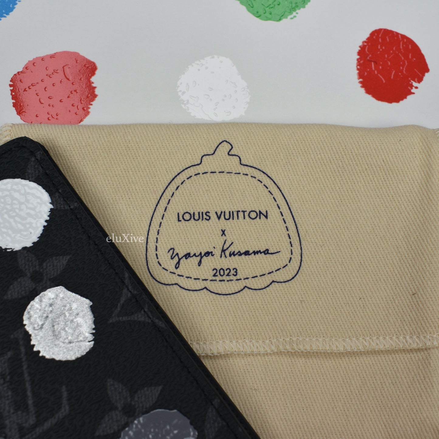 Louis Vuitton x Yayoi Kusama - Polka Dot Paint Monogram Pocket Organizer