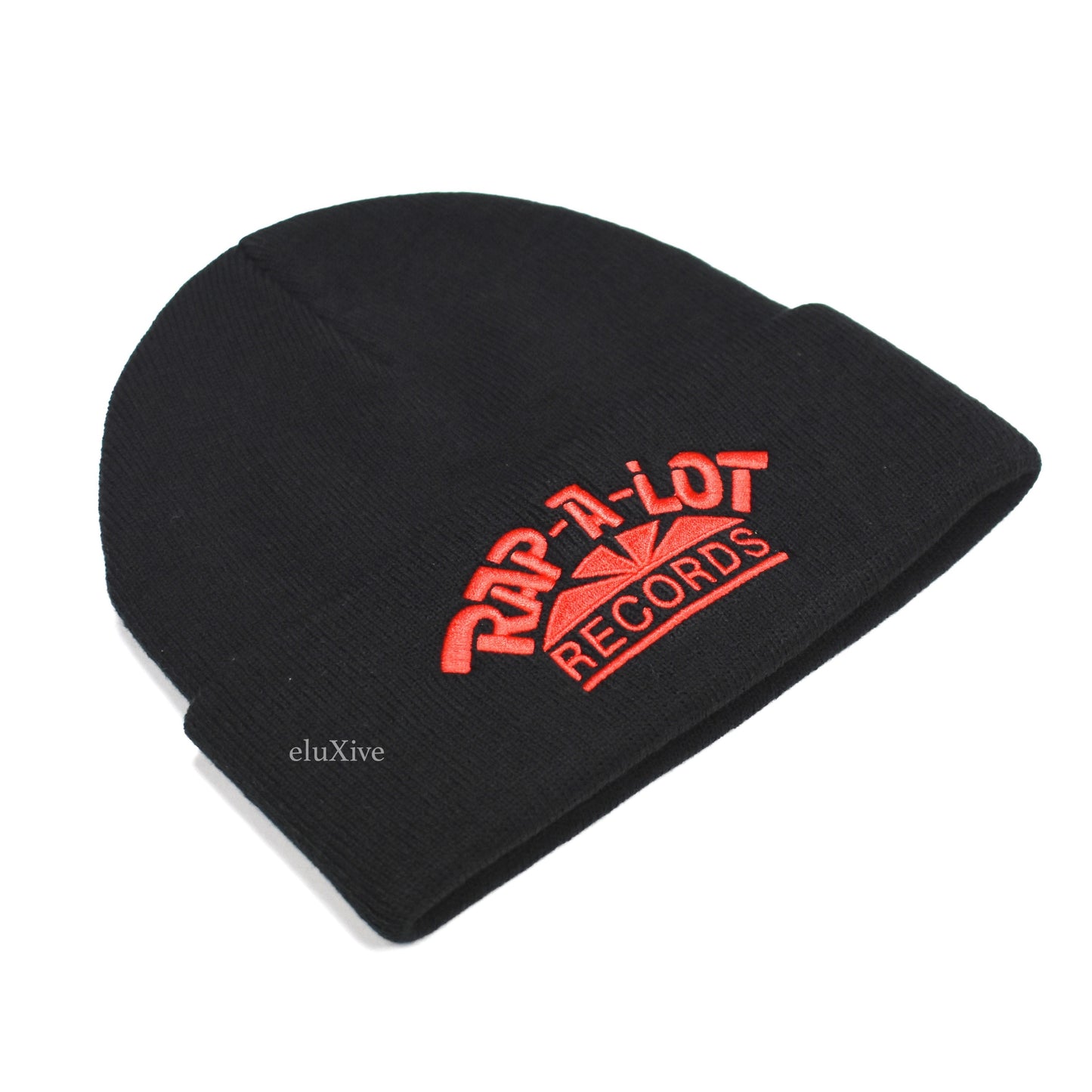 Supreme x Rap-A-Lot - Black Logo Embroidered Beanie