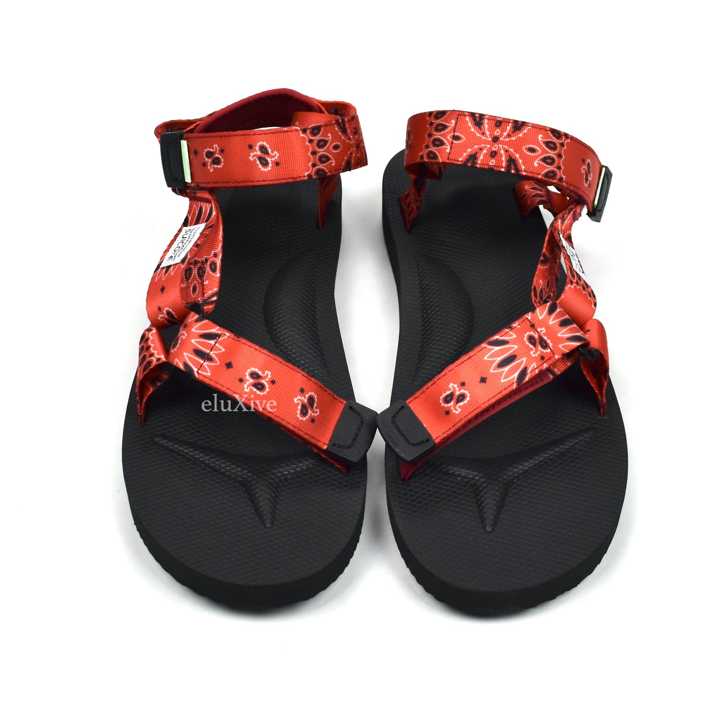 Suicoke - Depa Cab Strap Sandals (Red Bandana Paisley)