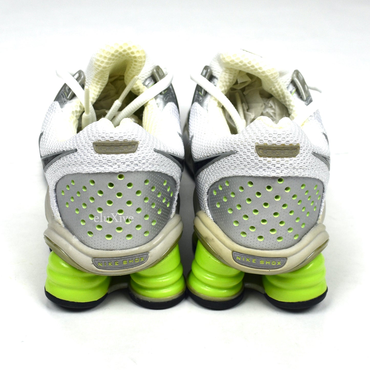 Nike - Shox Cognescenti White / Silver / Lime Green (2006)