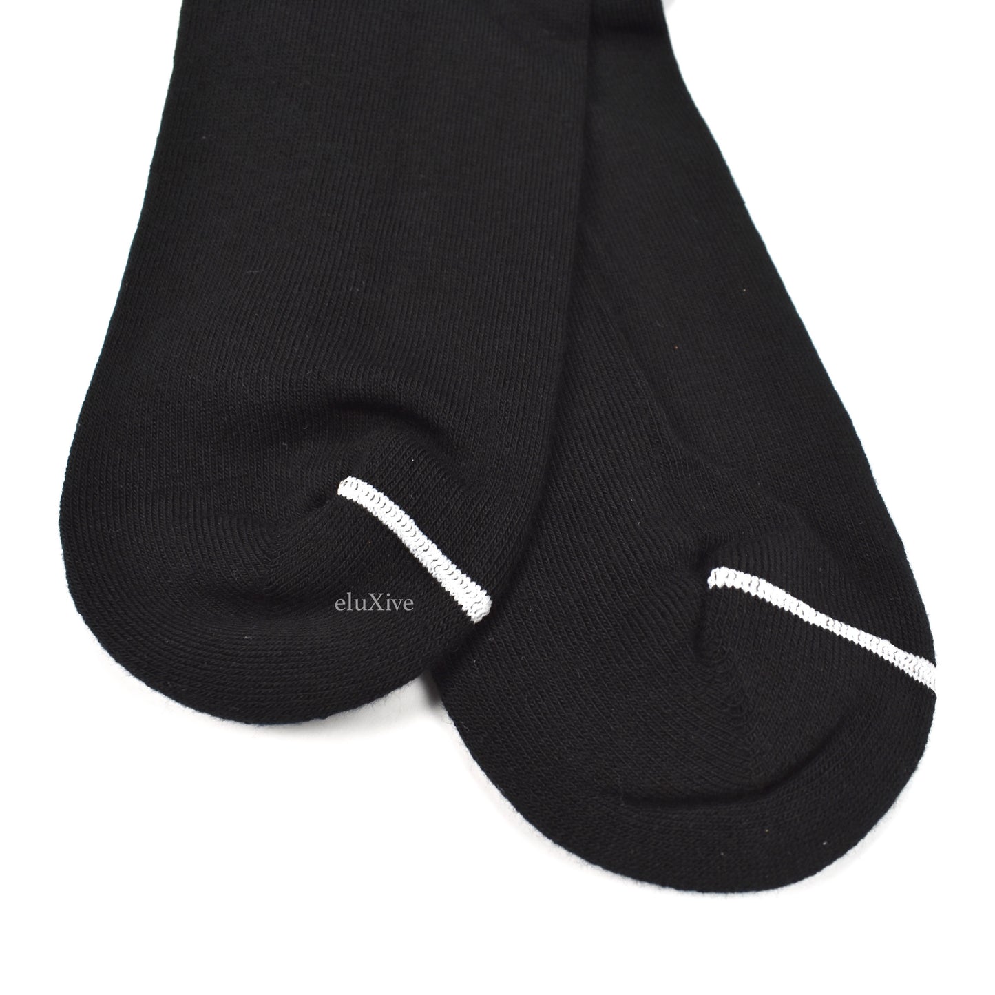 Heron Preston - Black Logo Knit Socks