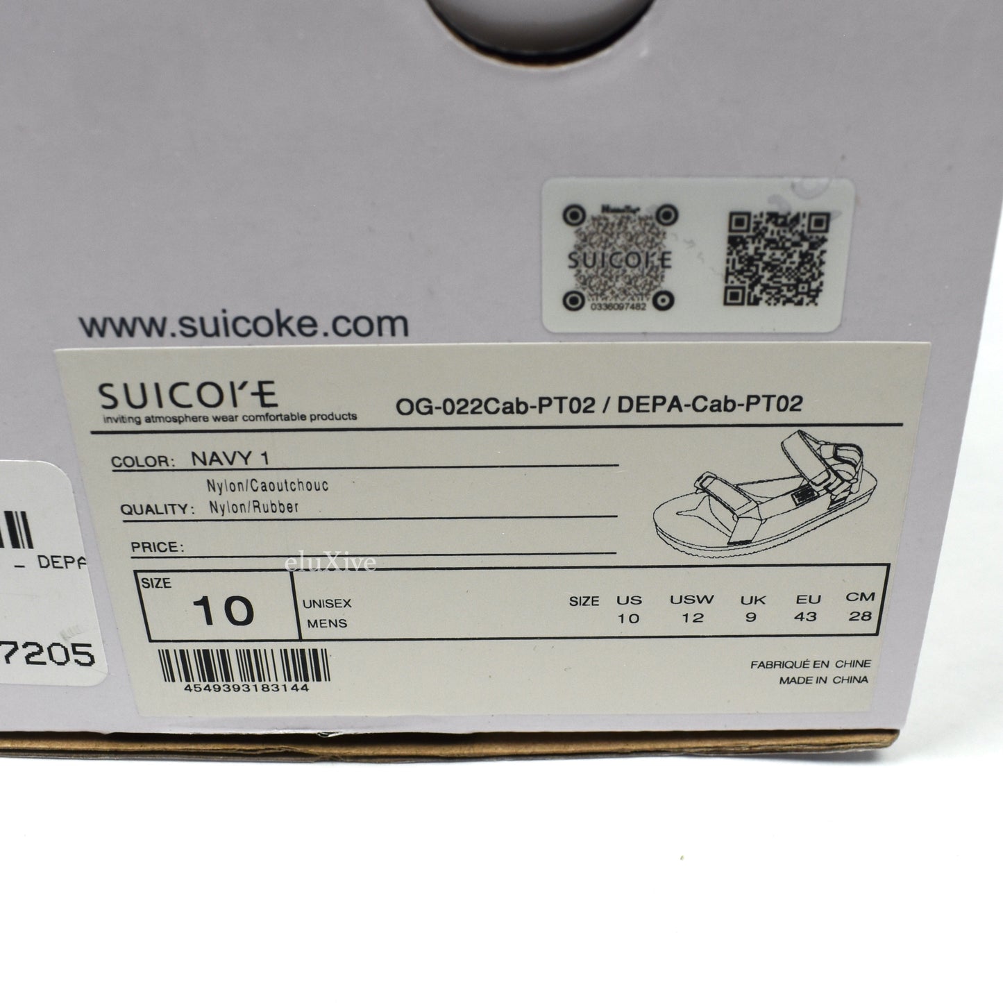 Suicoke - Depa Cab Strap Sandals (Blue Bandana Paisley)
