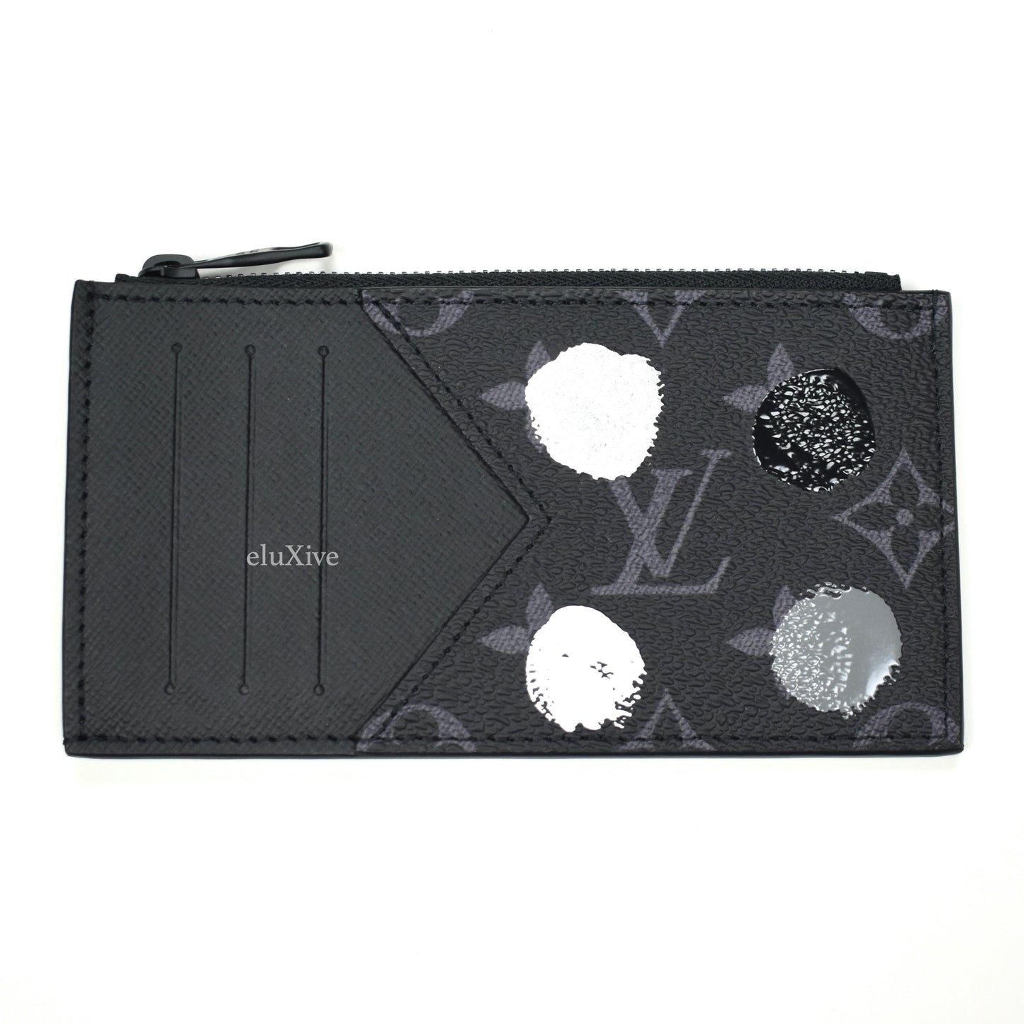 Louis Vuitton x Yayoi Kusama - Polka Dot Paint Monogram Zip Card Holder