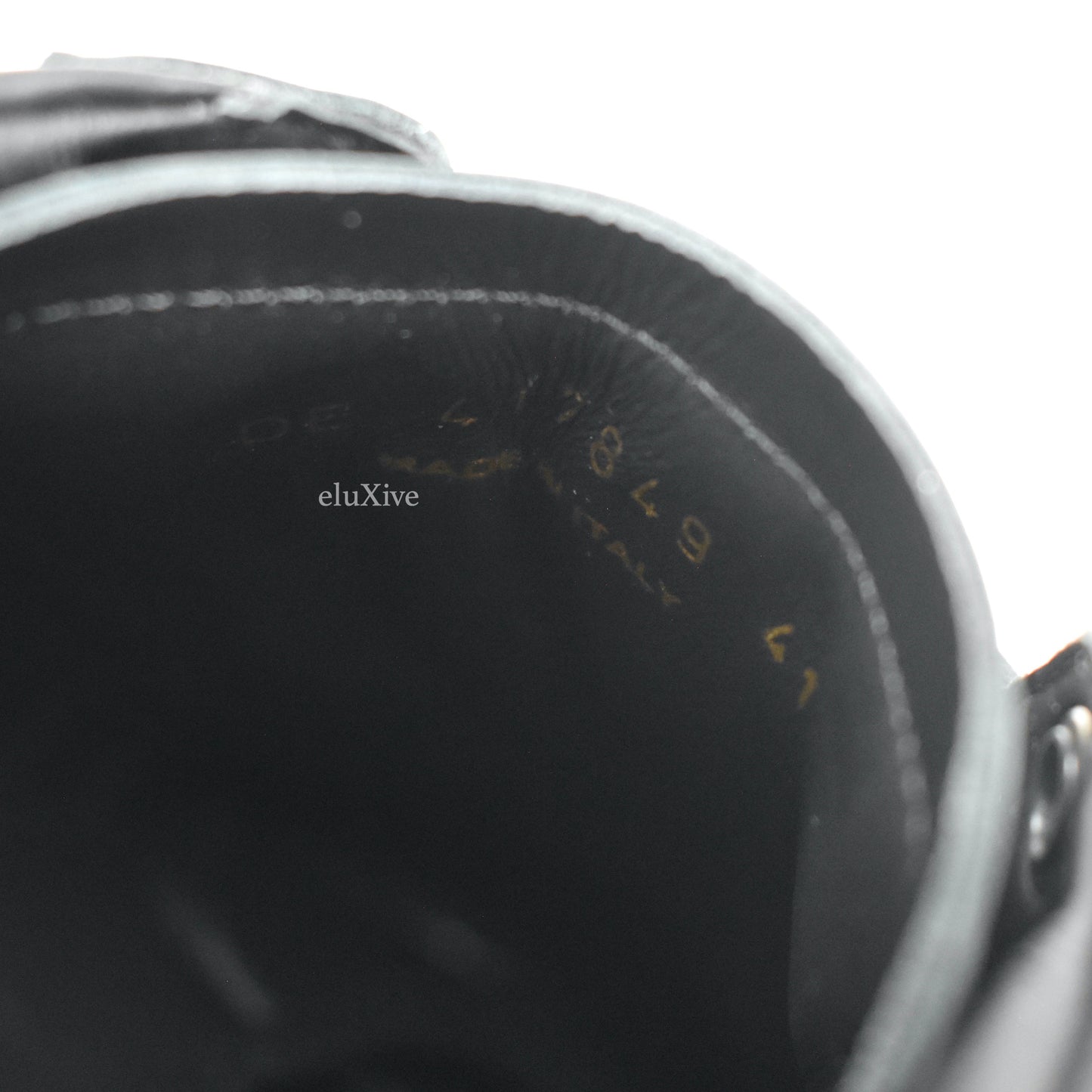 Saint Laurent - Black Leather SL 01 Low Top Sneakers