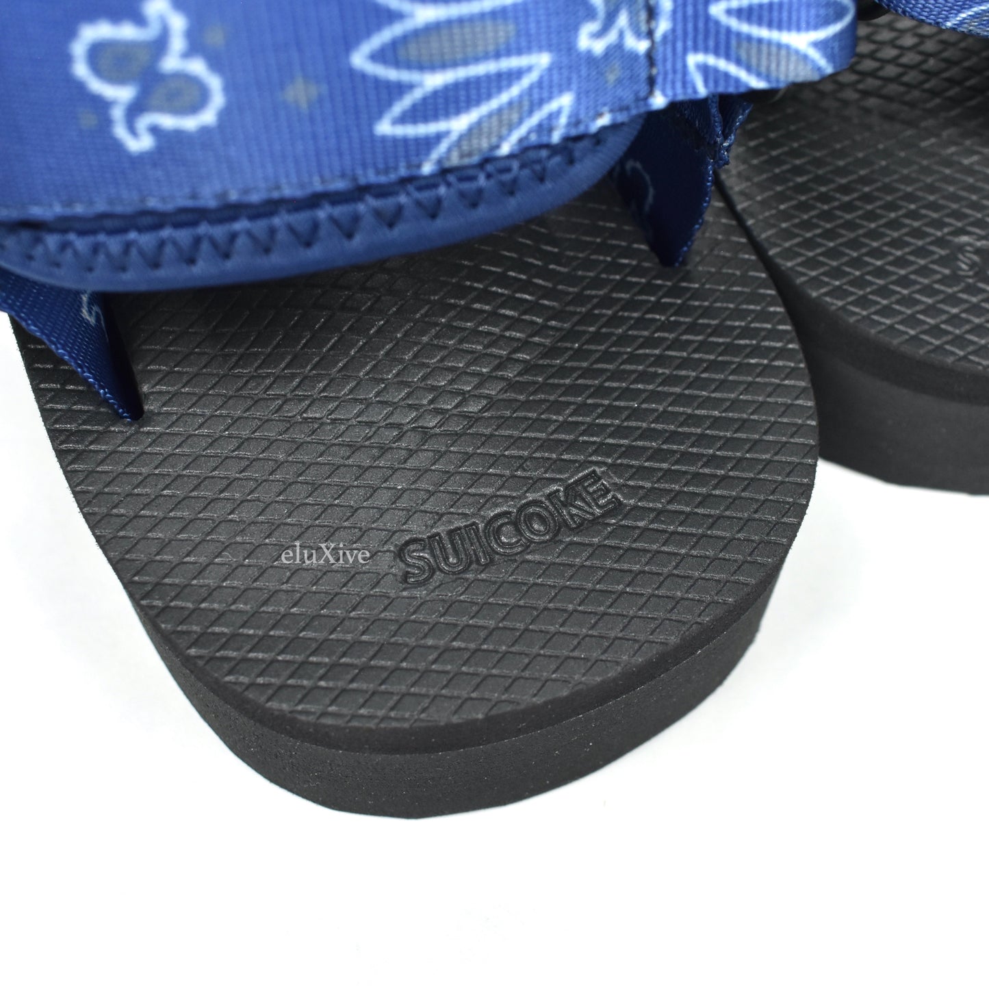 Suicoke - Depa Cab Strap Sandals (Blue Bandana Paisley)