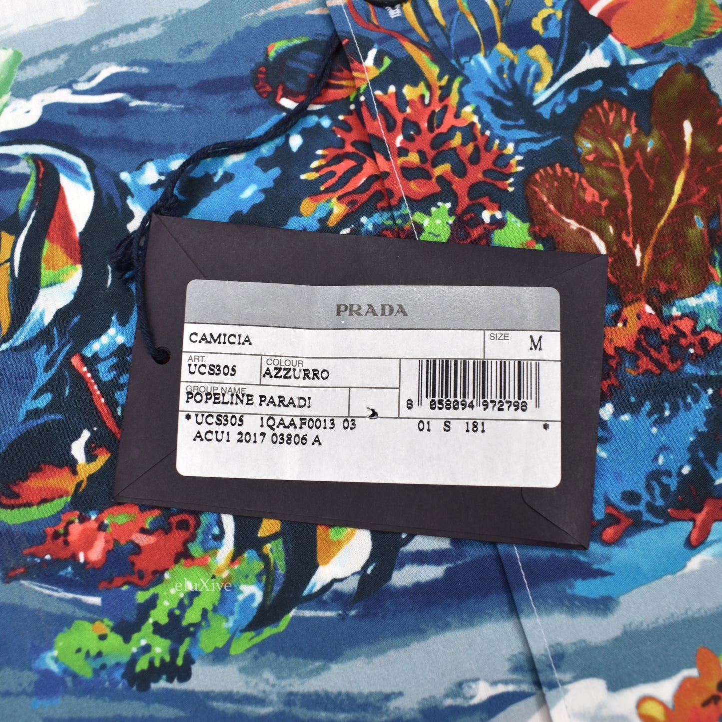 Prada - Paradise Print Club Shirt