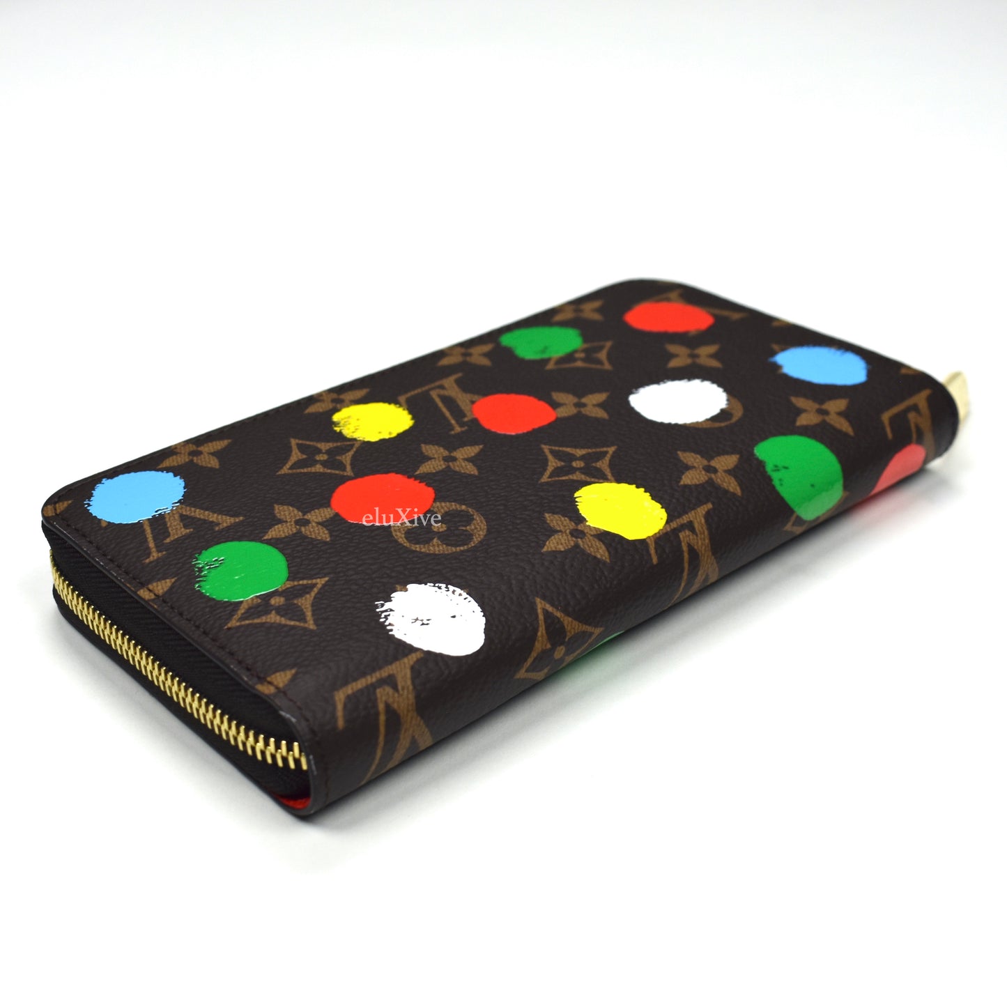 Louis Vuitton x Yayoi Kusama - Polka Dot Paint Monogram Zippy Wallet