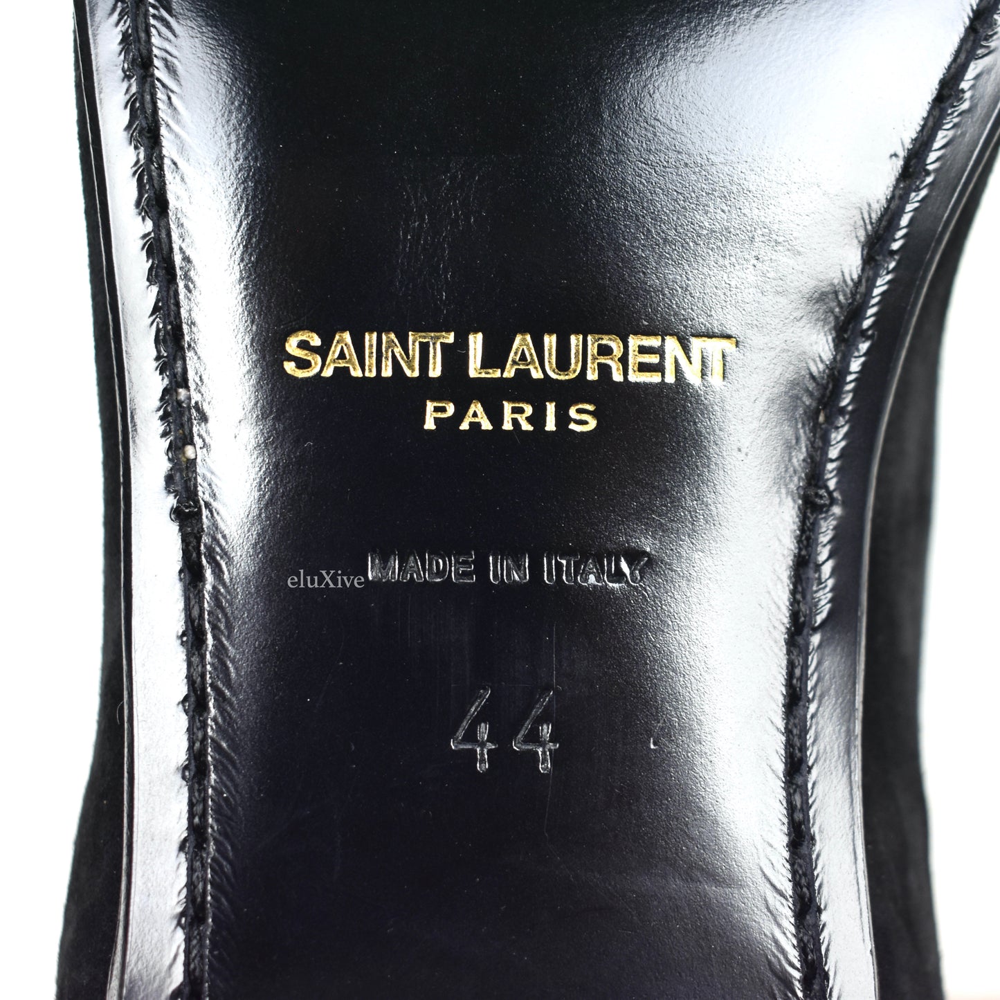 Saint Laurent - Black Suede Dylan Chelsea Boots