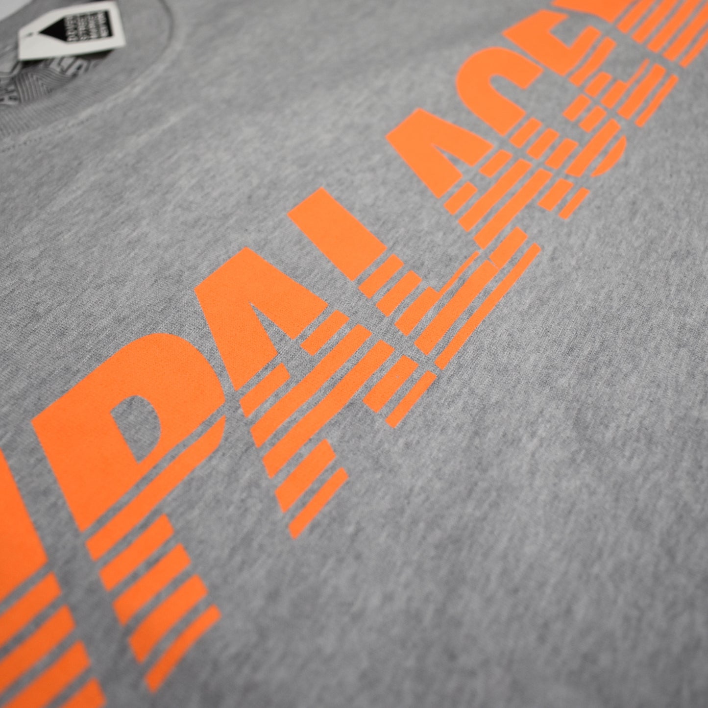 Palace - Gray Line Logo Sweatshirt