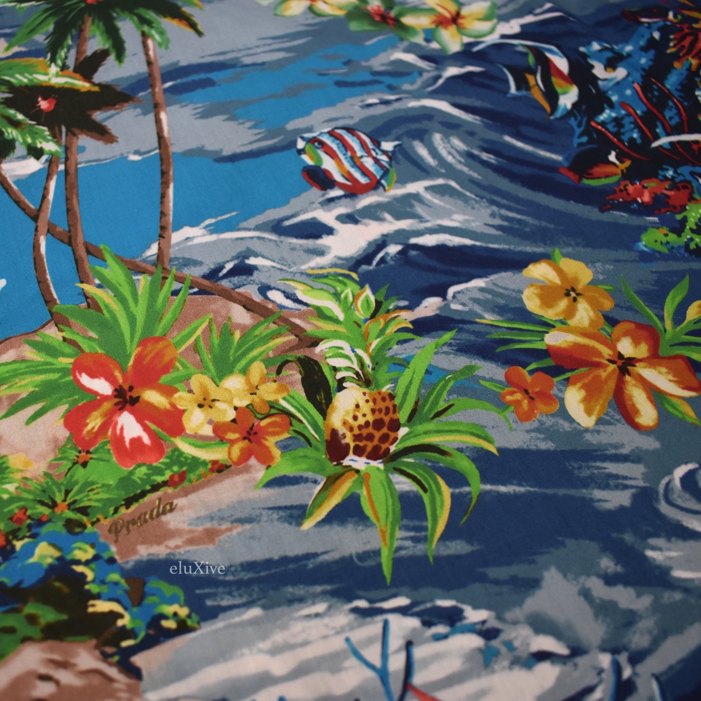Prada - Paradise Print Club Shirt
