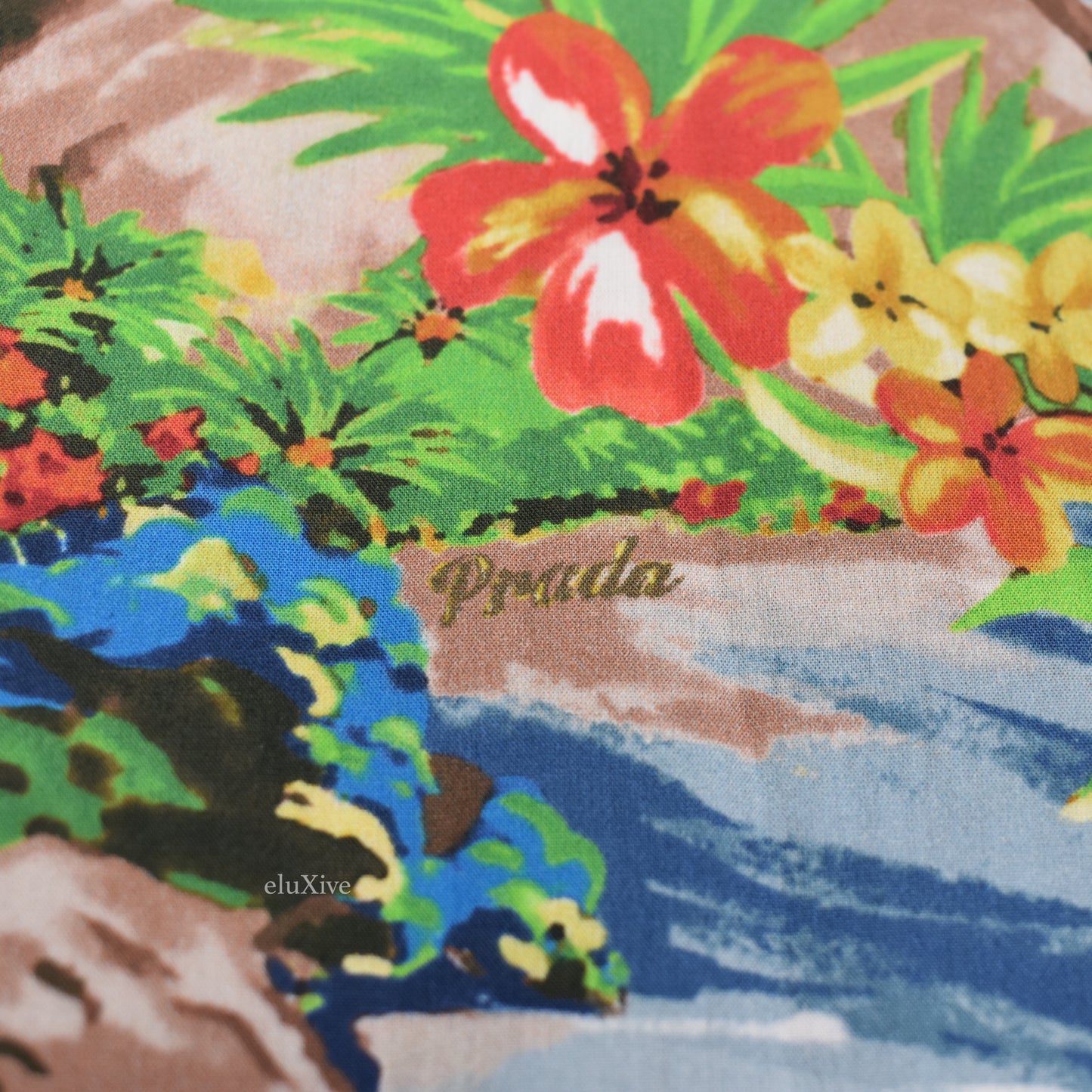 Prada - Paradise Print Club Shirt