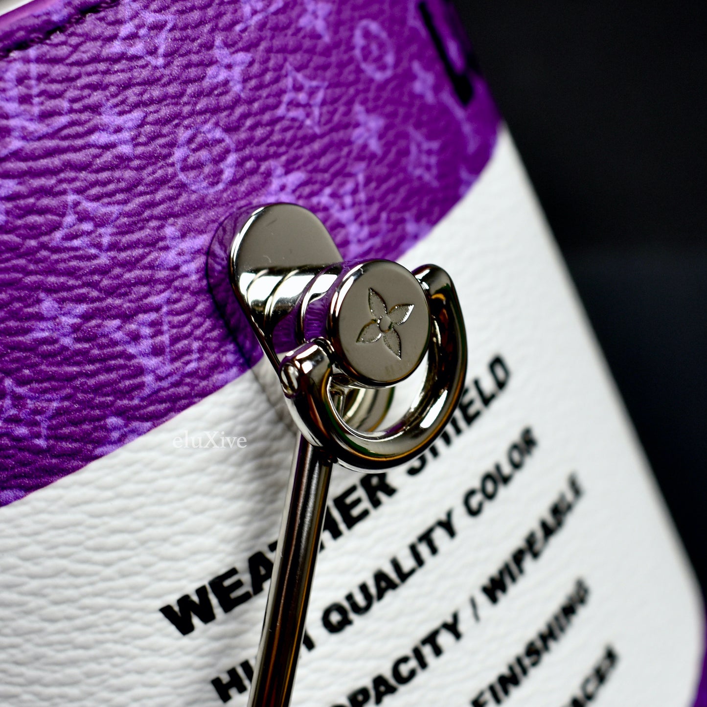 Louis Vuitton - LV Paint Gallon Can / Leather Bucket Bag (Purple)
