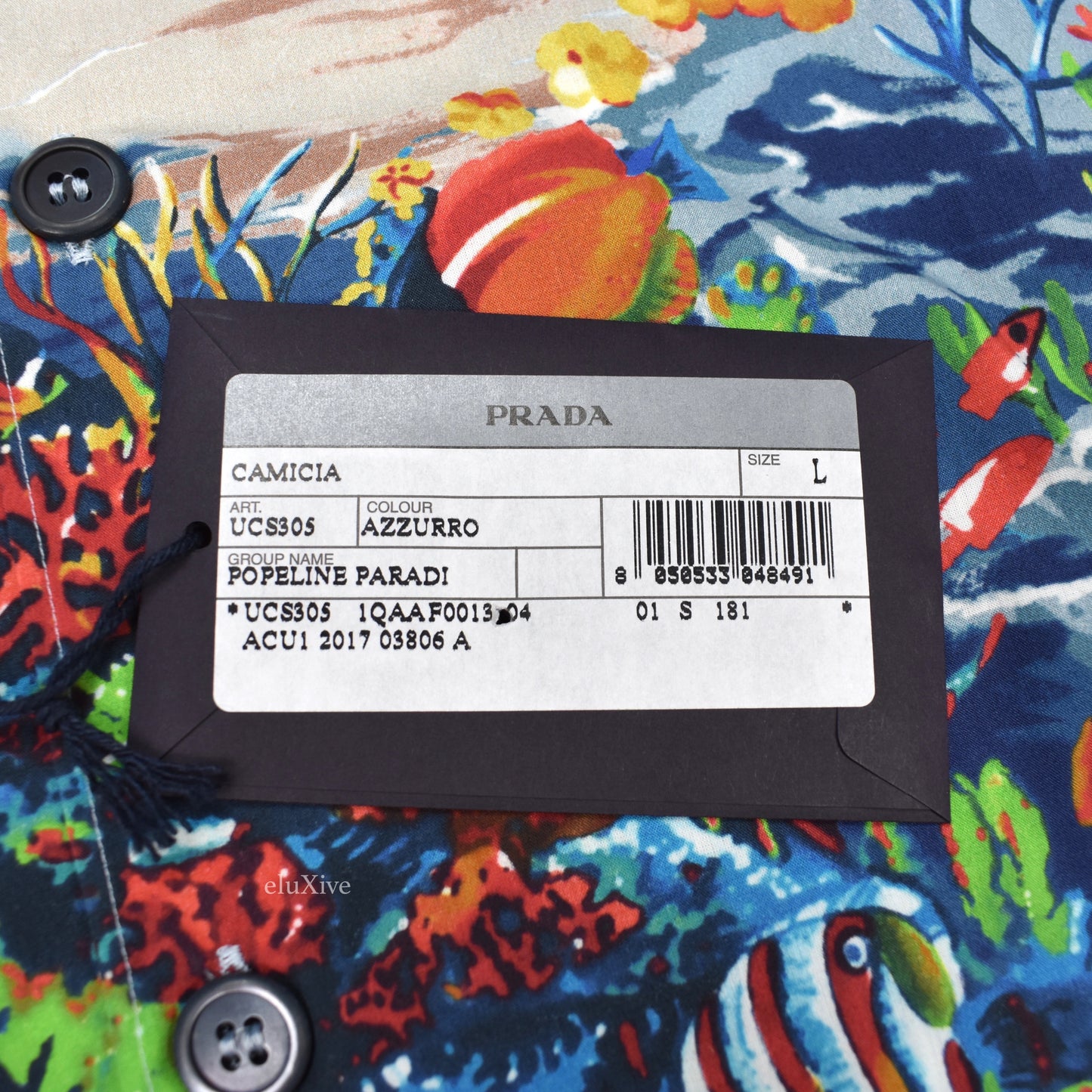 Prada - Paradise Print Club Shirt