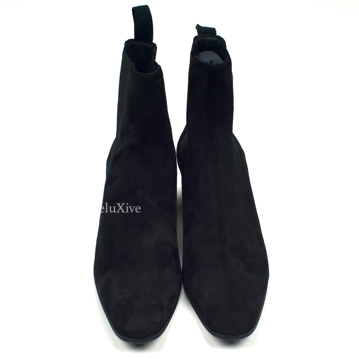 Saint Laurent - Black Suede Dylan Chelsea Boots