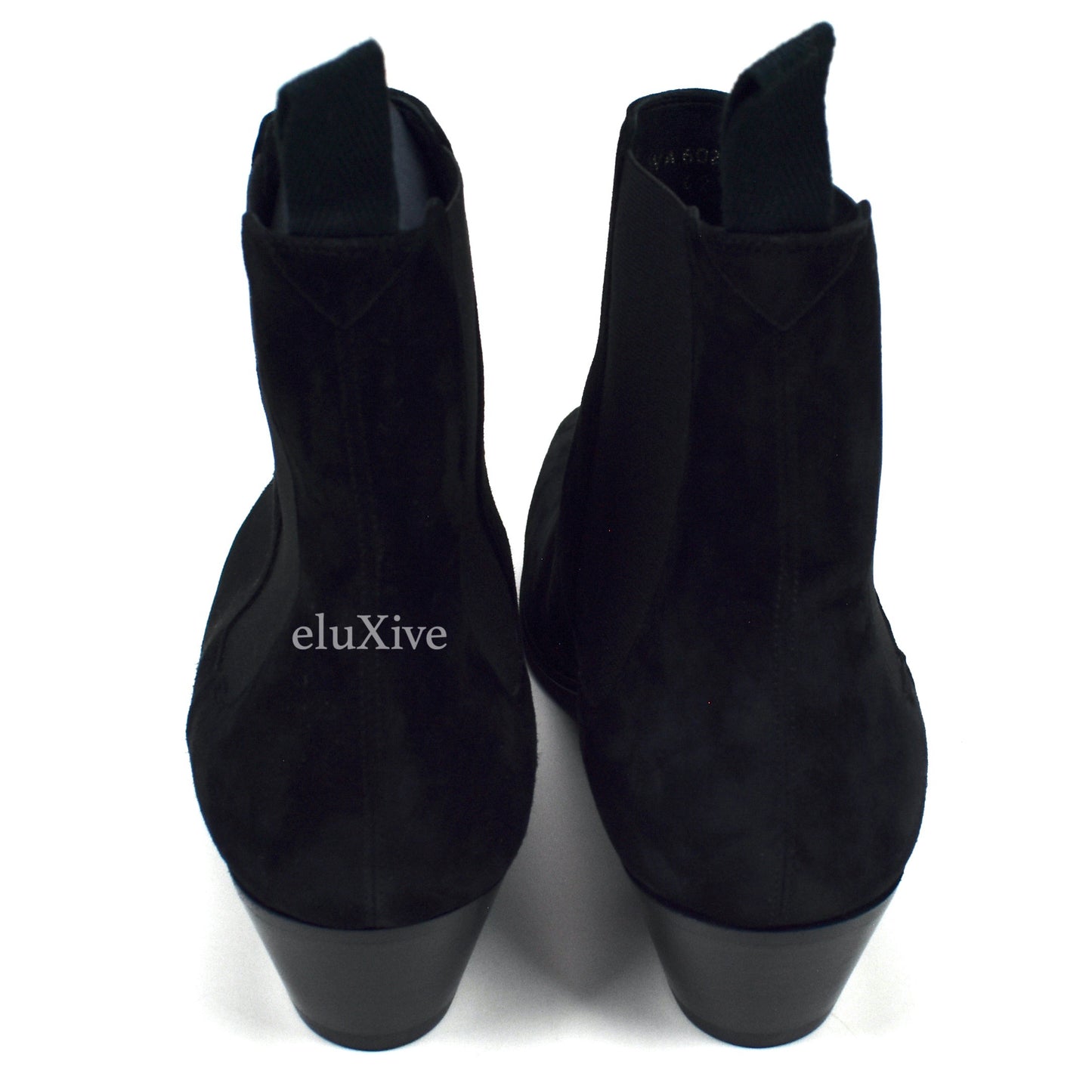 Saint Laurent - Black Suede Dylan Chelsea Boots