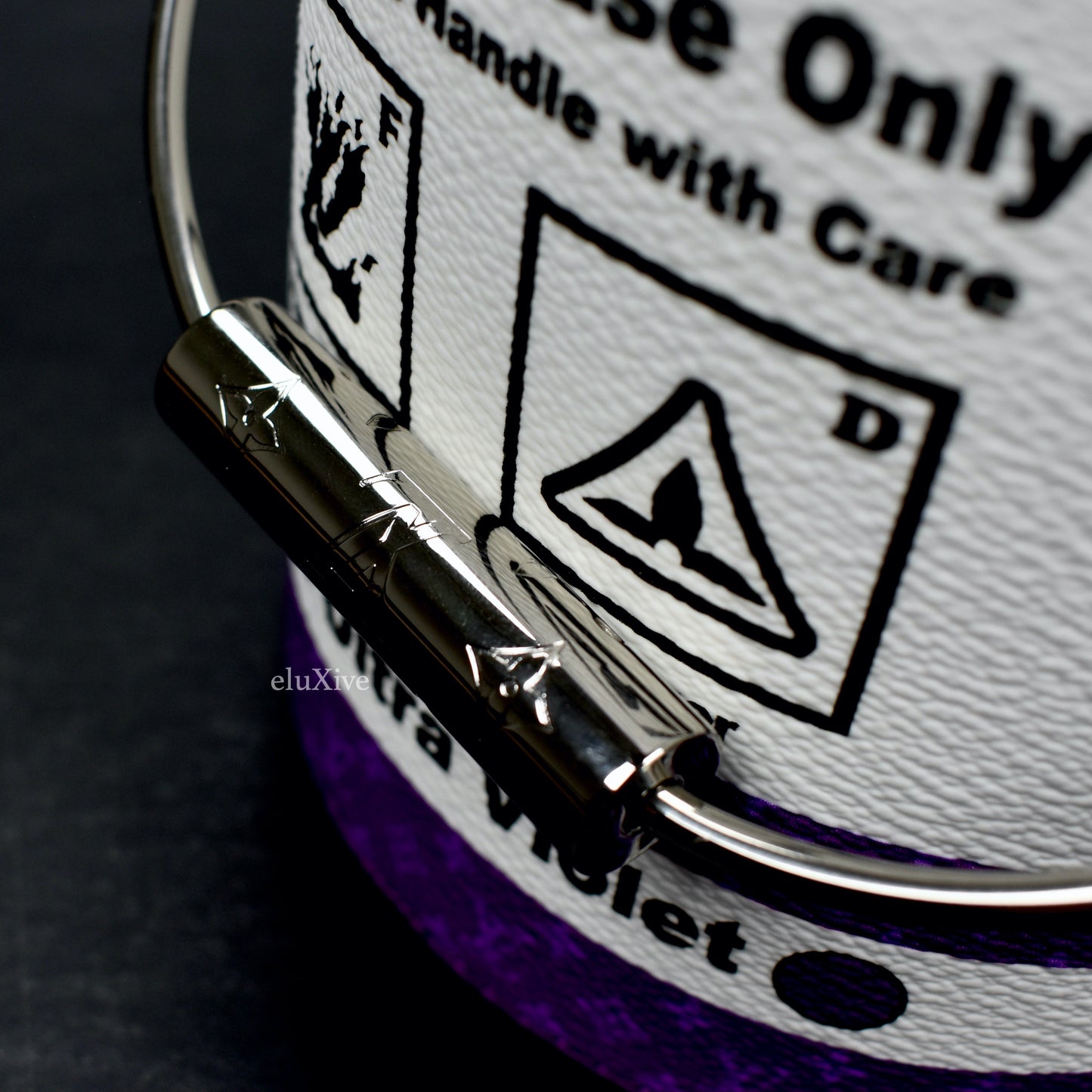 Louis Vuitton - LV Paint Gallon Can / Leather Bucket Bag (Purple)