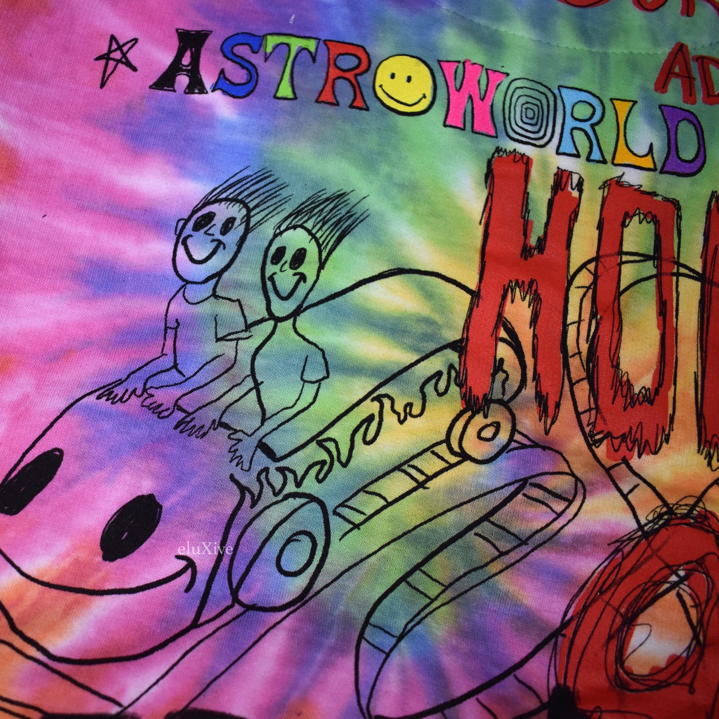 Travis Scott x DSM - Astroworld Tie-Dye Hoodie