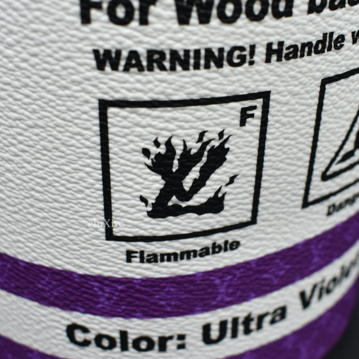 Louis Vuitton - LV Paint Gallon Can / Leather Bucket Bag (Purple)