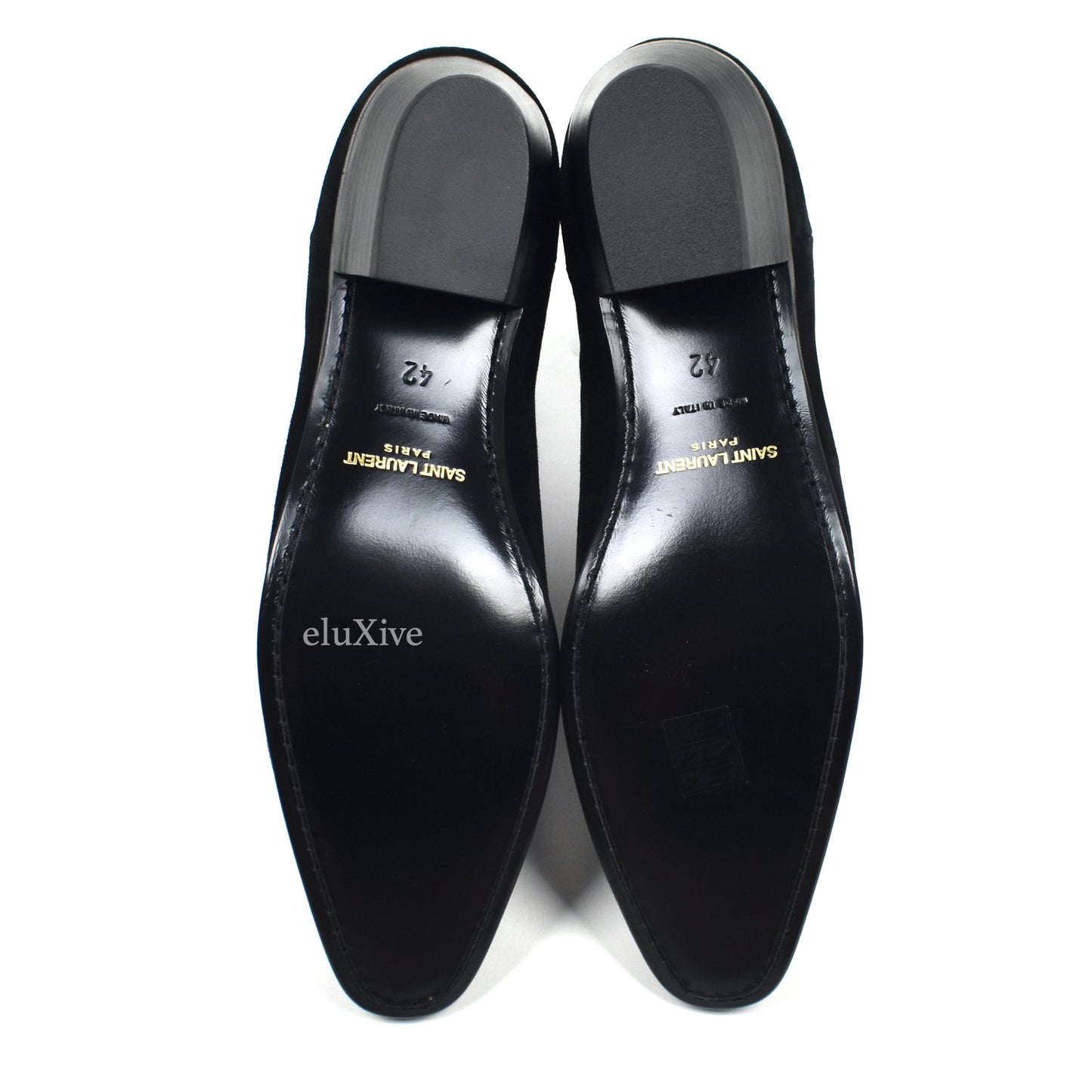 Saint Laurent - Black Suede Dylan Chelsea Boots