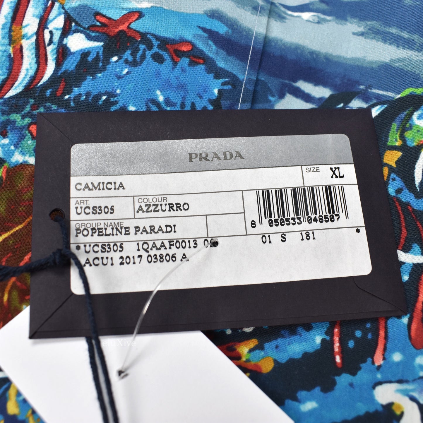 Prada - Paradise Print Club Shirt