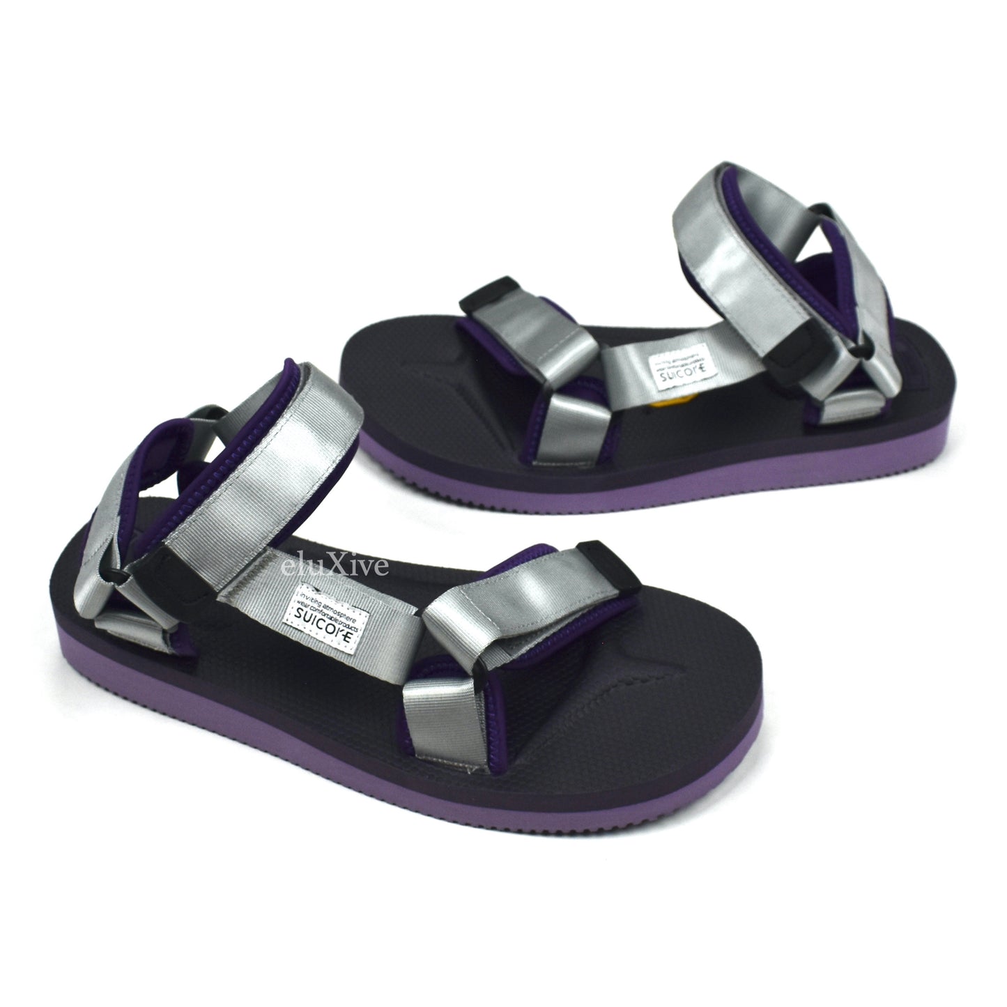 Suicoke - Depa V2 Strap Sandals (Silver/Purple)