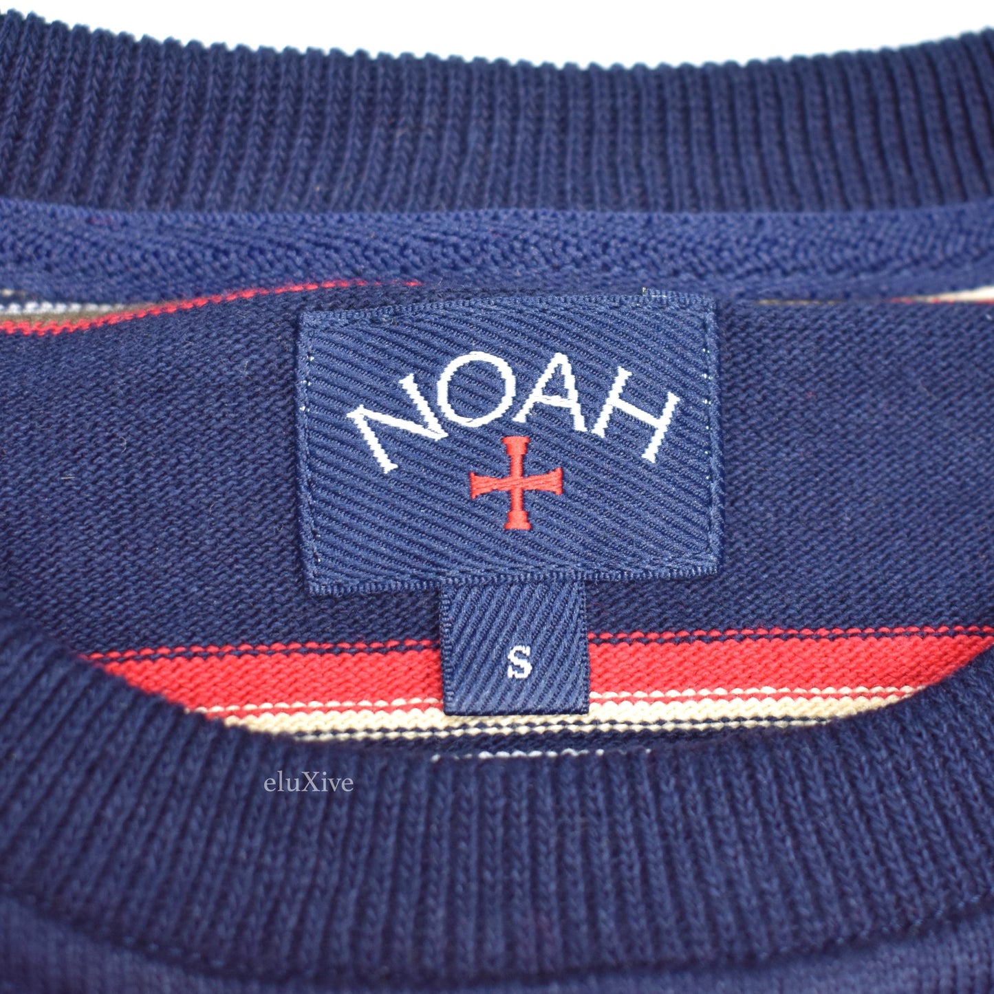 Noah - Striped Nautical Logo Sweatshirt