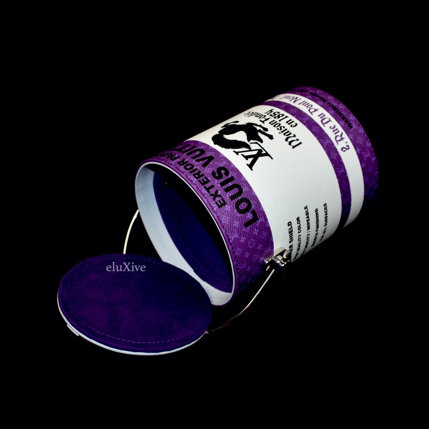 Louis Vuitton - LV Paint Gallon Can / Leather Bucket Bag (Purple)