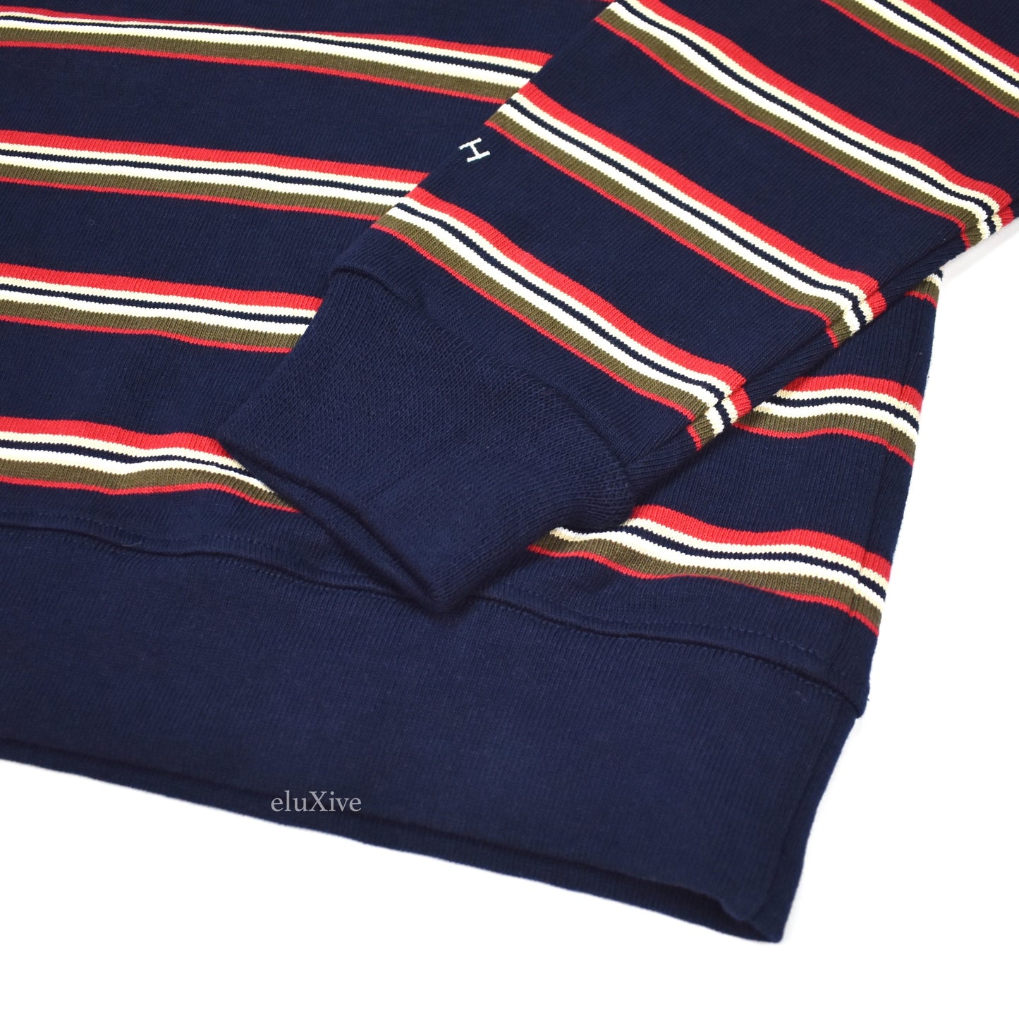 Noah - Striped Nautical Logo Sweatshirt