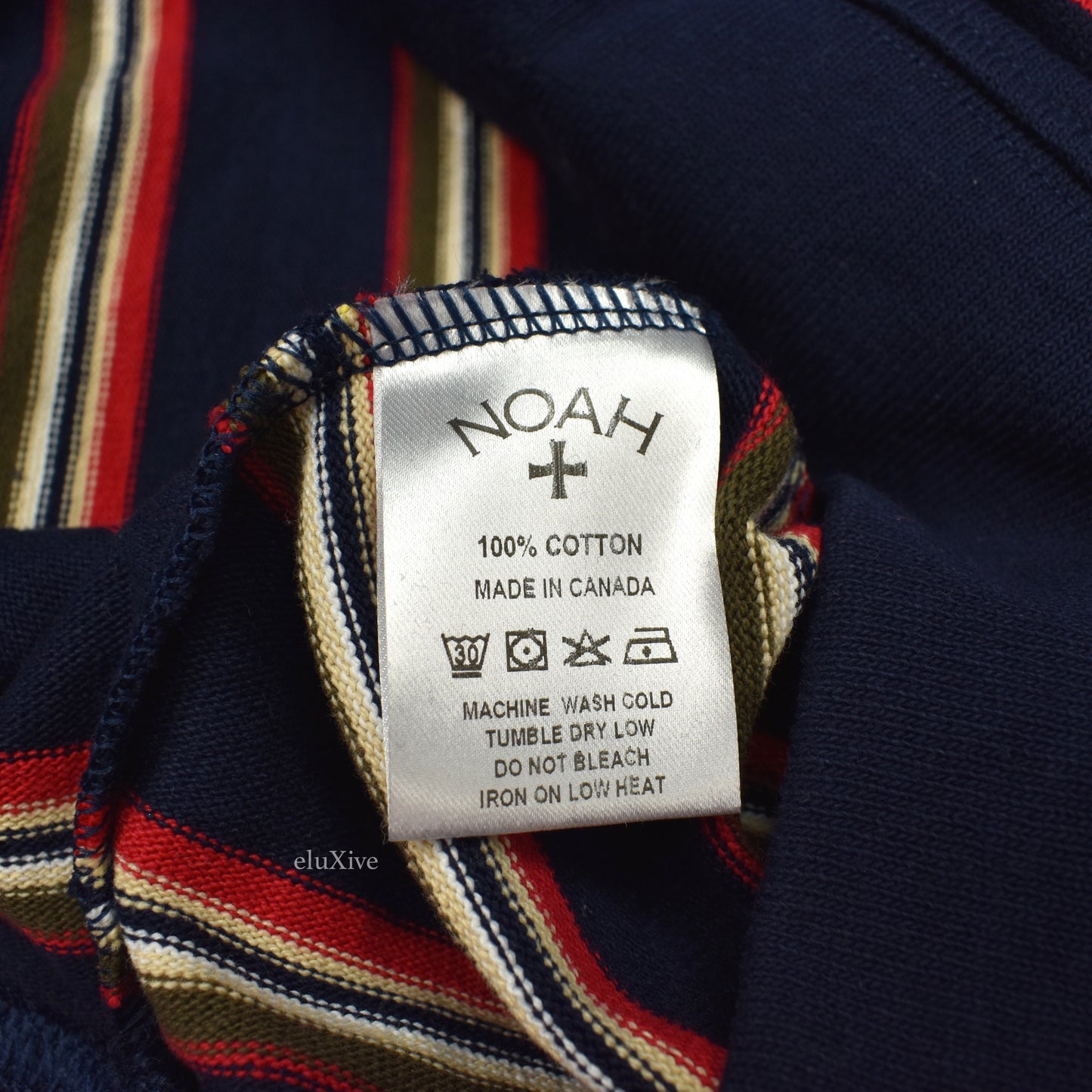 Noah - Striped Nautical Logo Sweatshirt
