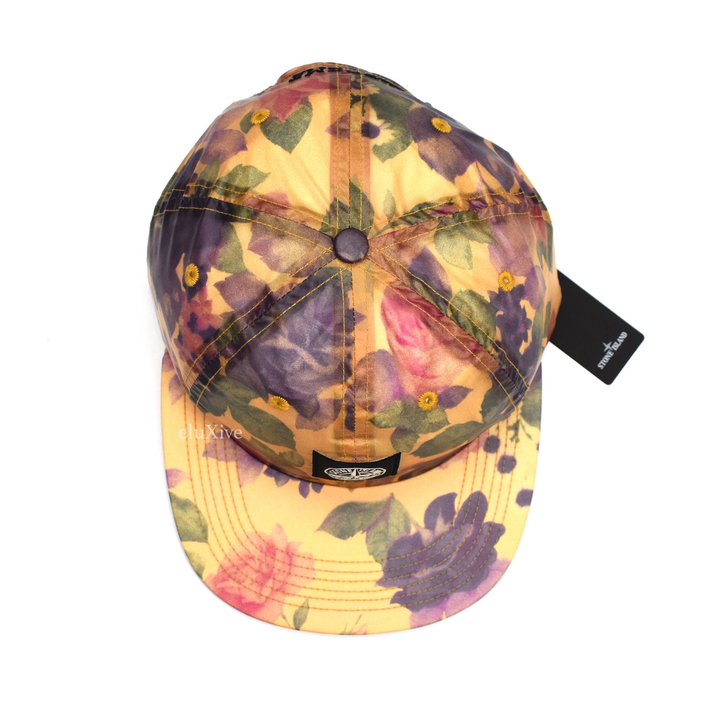 Supreme x Stone Island - Copper Floral Logo Hat
