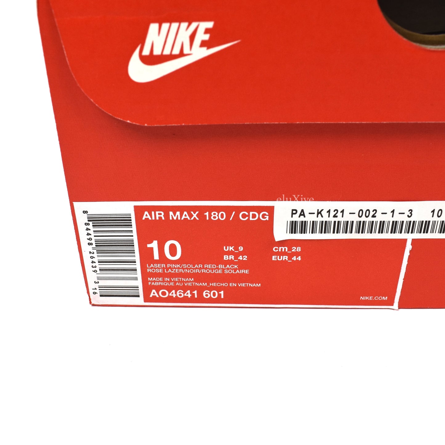 Comme des Garcons x Nike - Air Max 180 CDG (Black)