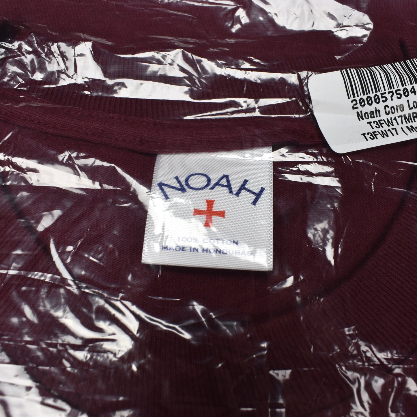 Noah - Maroon Core Logo T-Shirt