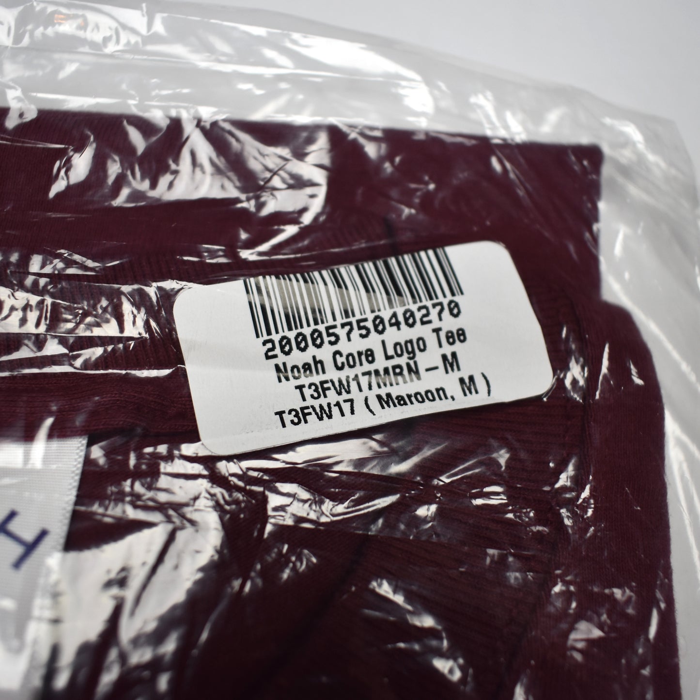 Noah - Maroon Core Logo T-Shirt