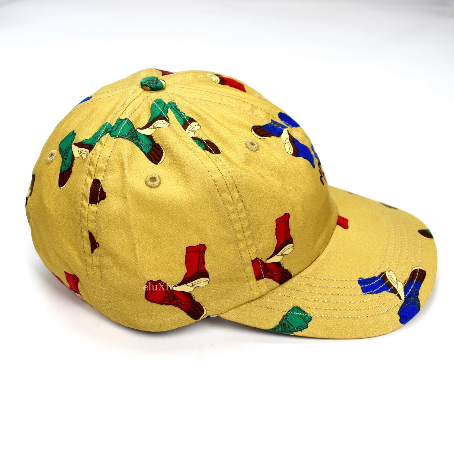 Noah - Beige Boot Print Core Logo Hat