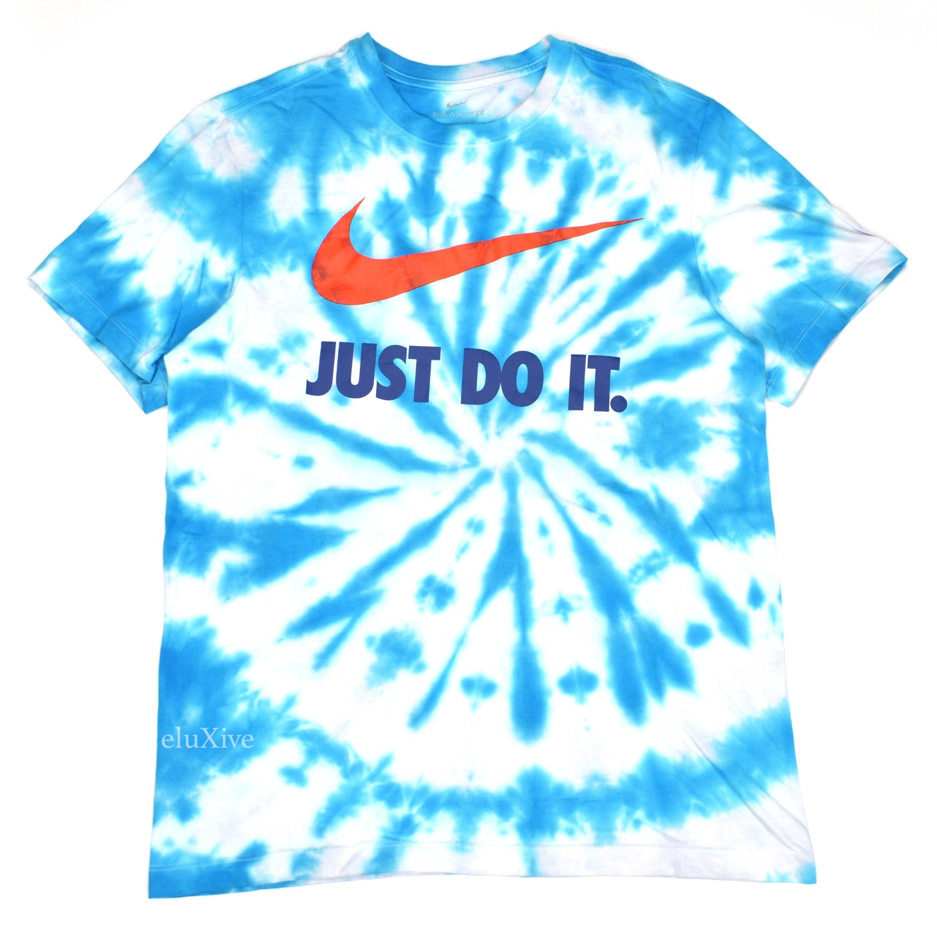 nike just do it tie dye shirt