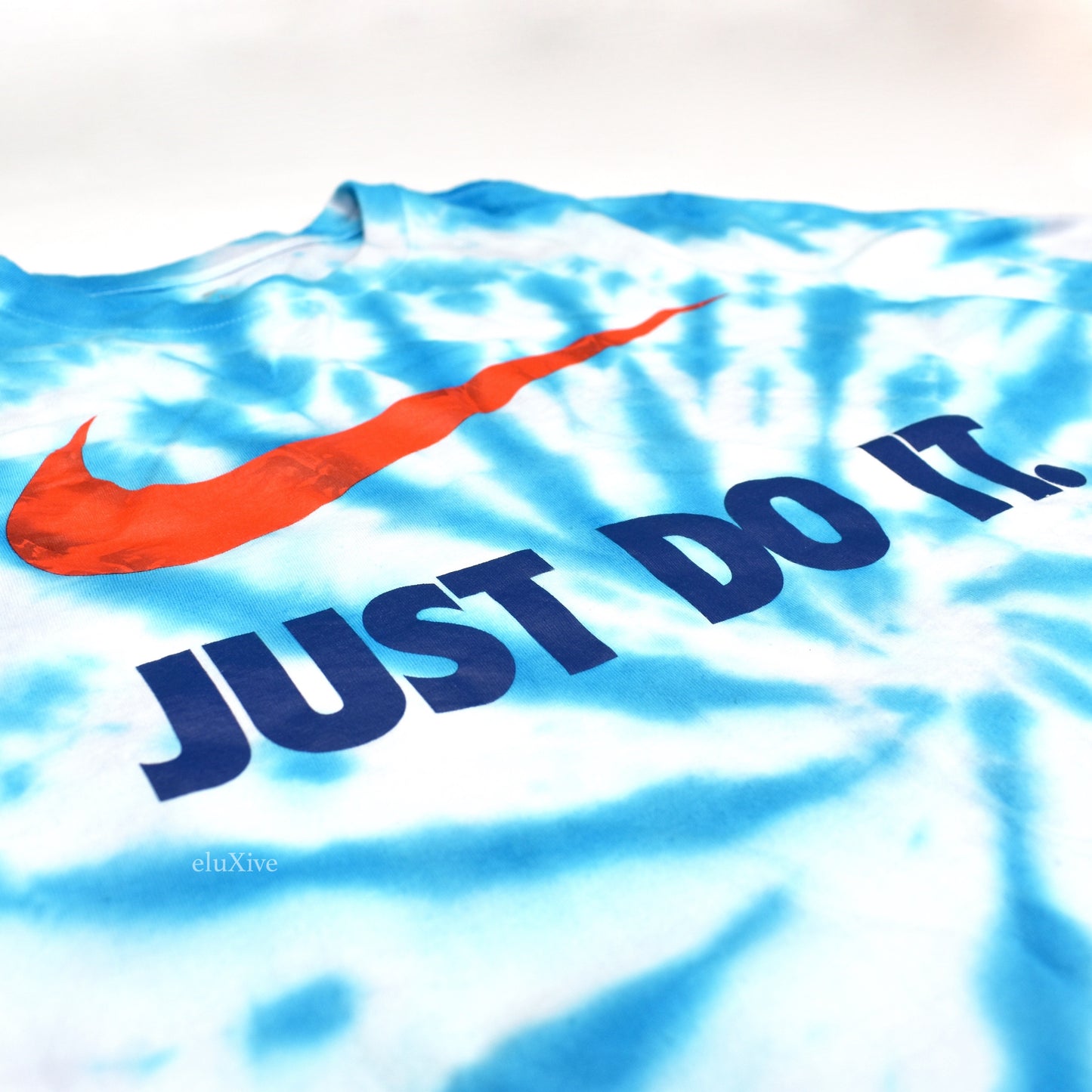 Nike - Tie-Dye 'Just Do It' Logo T-Shirt