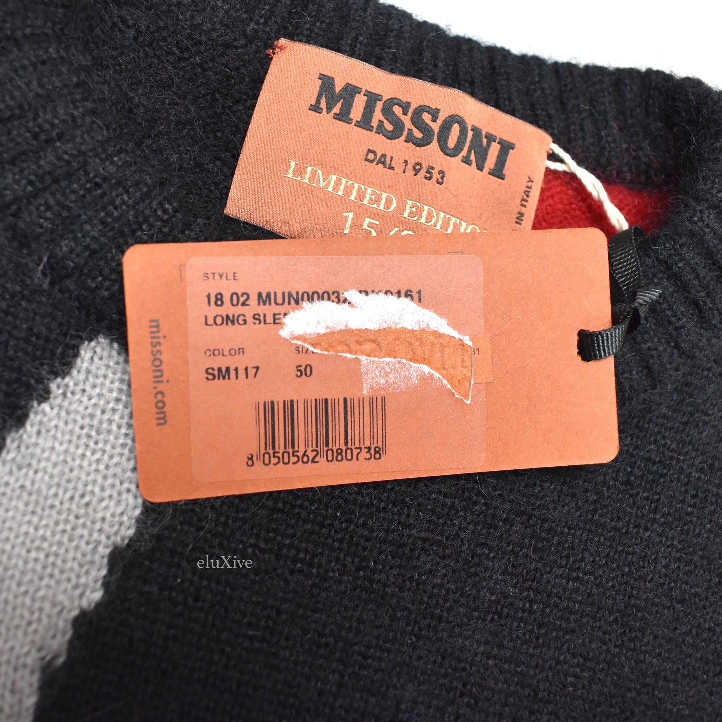 Missoni - Limited Edition Abstract Knit Mohair Sweater