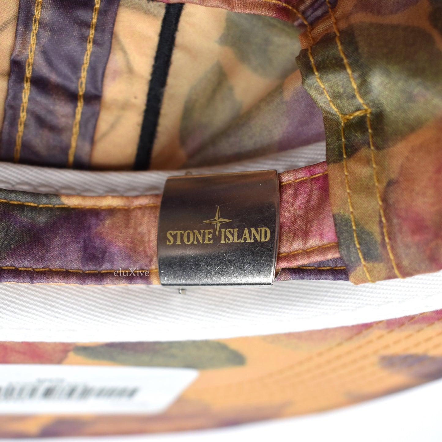 Supreme x Stone Island - Copper Floral Logo Hat
