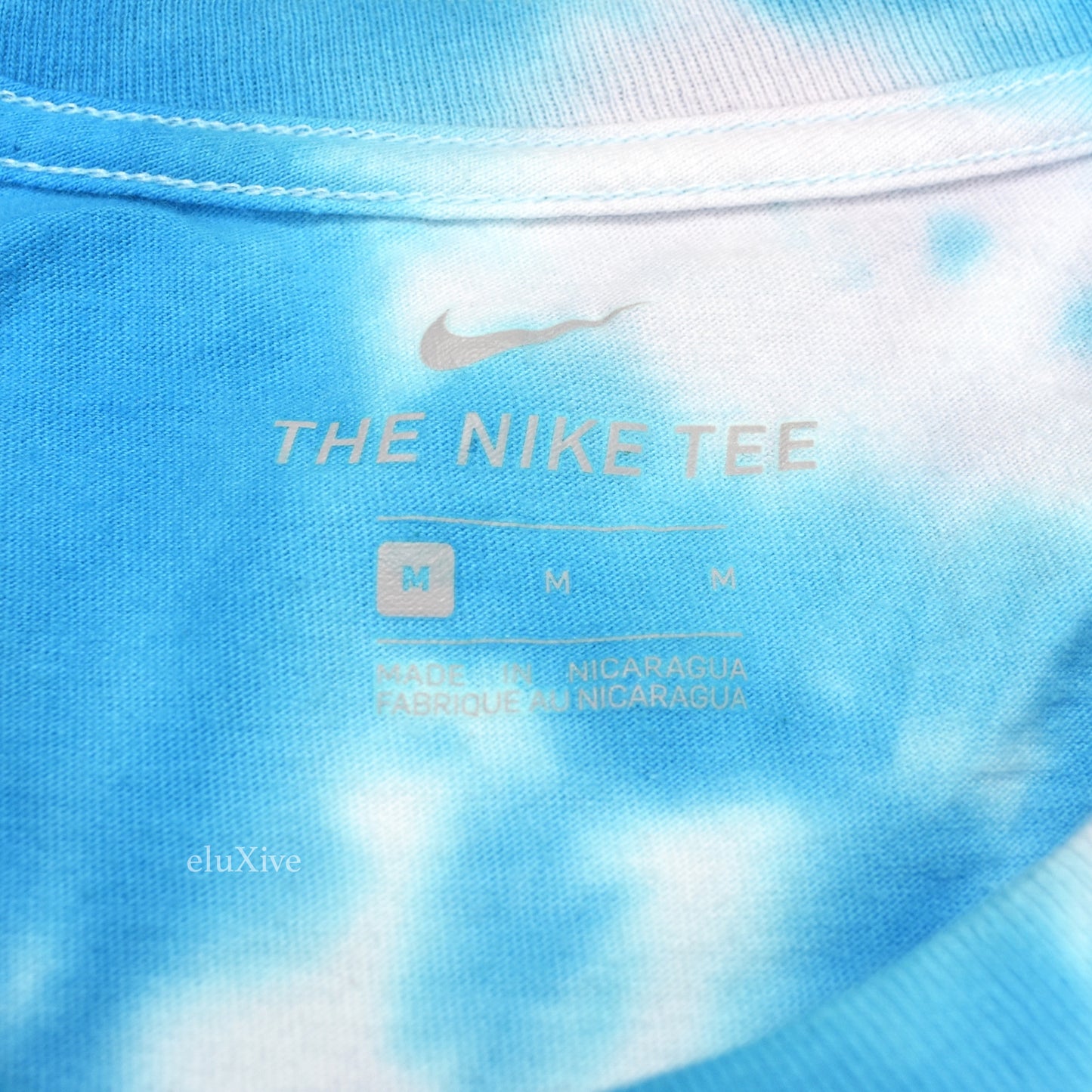 Nike - Tie-Dye 'Just Do It' Logo T-Shirt