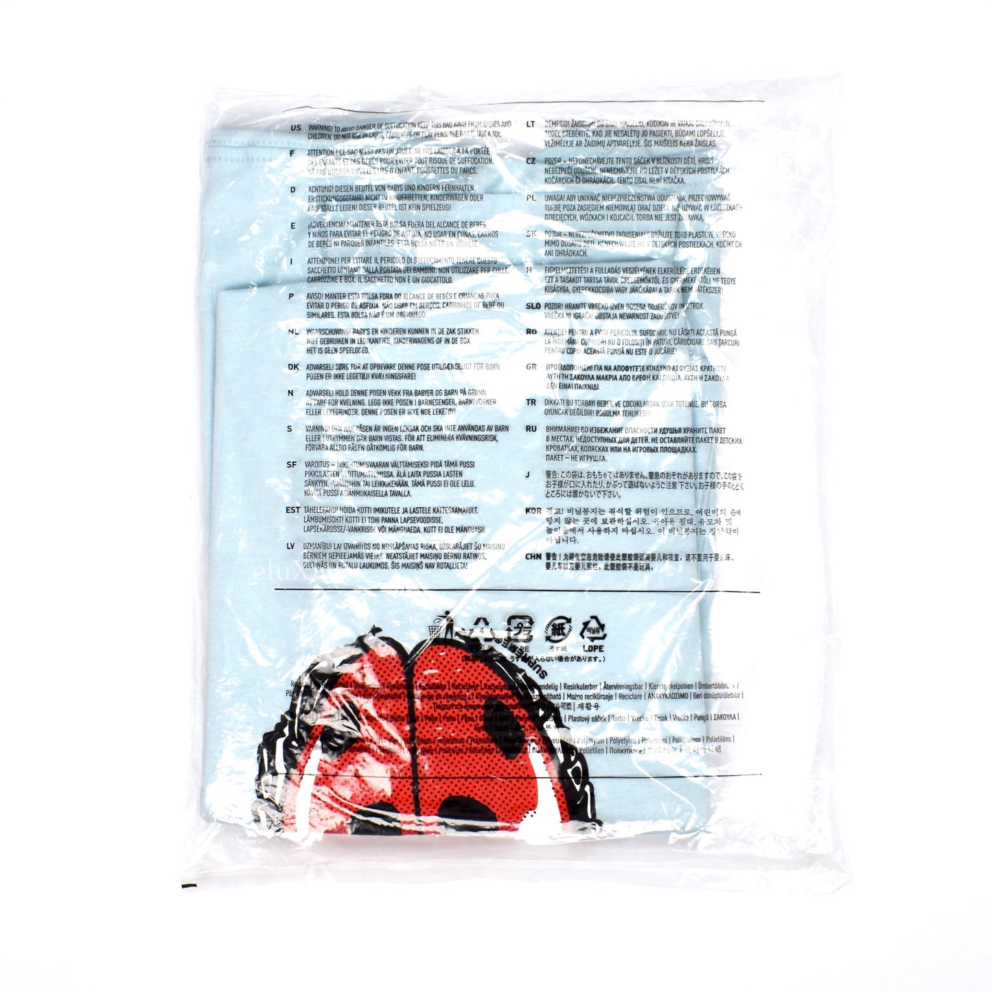 Supreme - Ladybug Logo T-Shirt (Pale Blue)