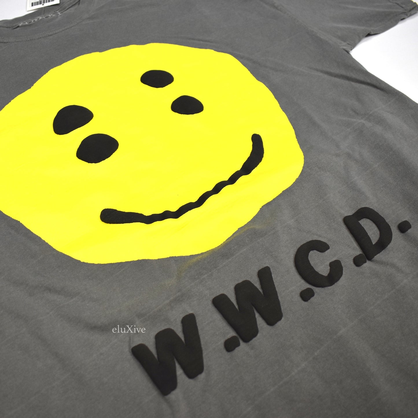 Cactus Plant Flea Market - Gray 'WWCD' Crewneck T-Shirt