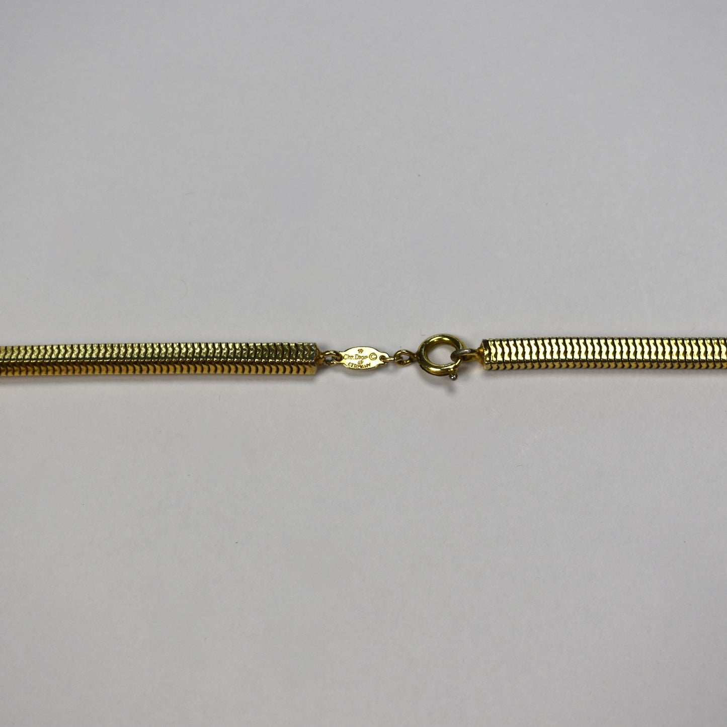 Dior - 1969 Runway Gold Chain Necklace