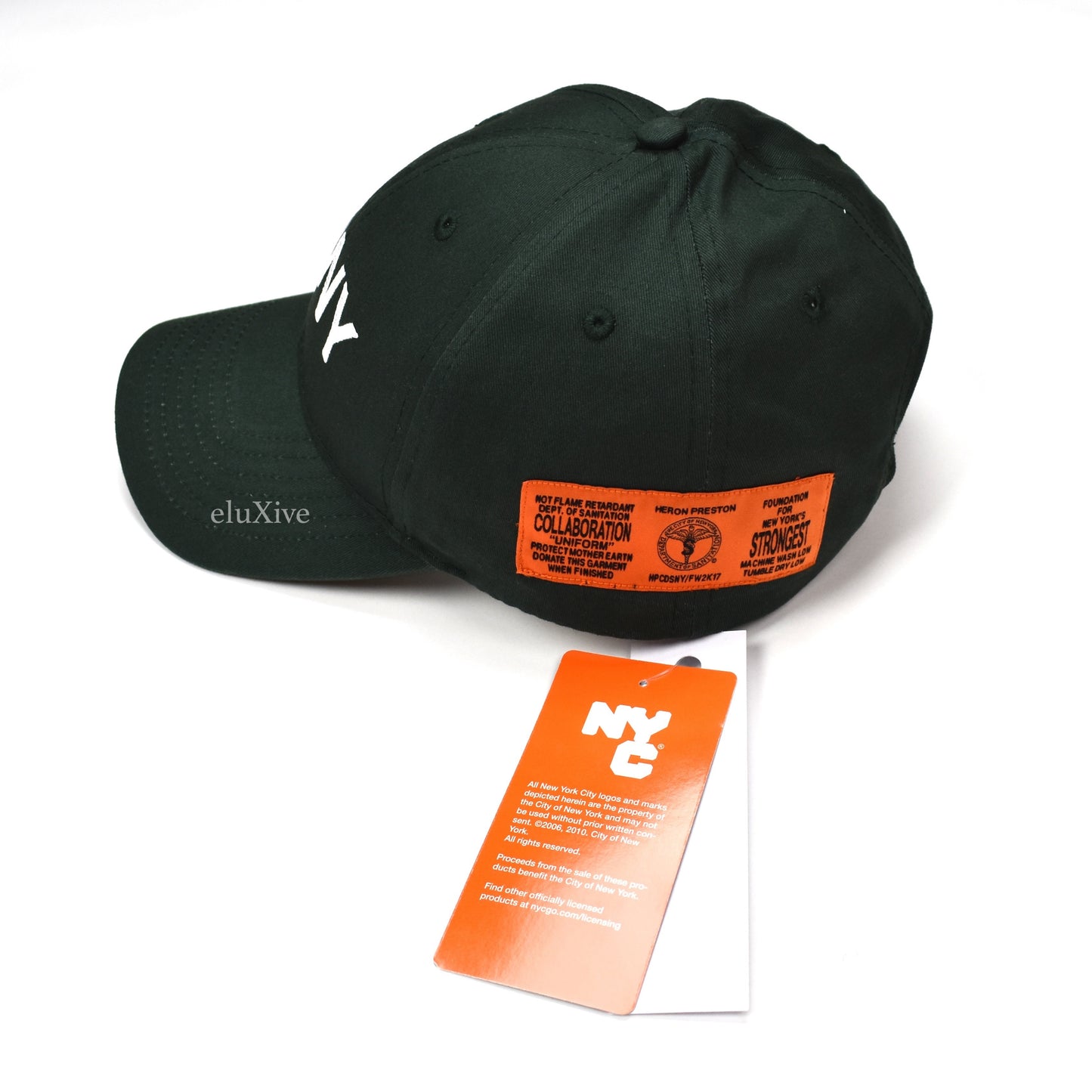Heron Preston - Green DSNY Embroidered Hat