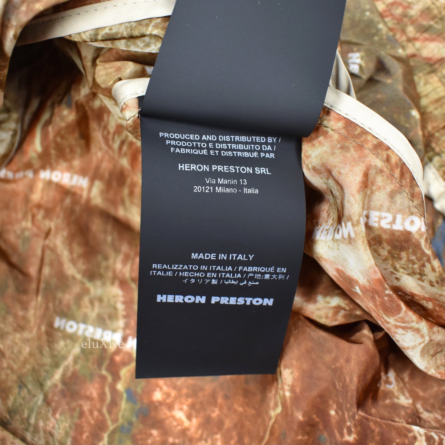 Heron Preston - Rock Print Butterfly Track Jacket